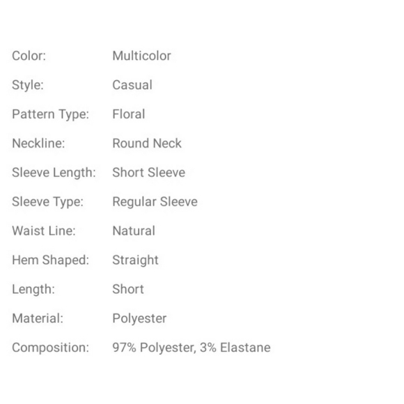 NEW Plus Floral Tunic Dress - Picture 6 of 11